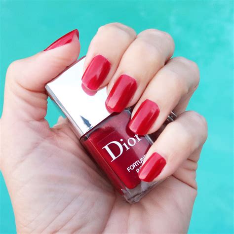 dior nails winter garden.